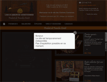 Tablet Screenshot of lesclarinescomtoises.fr